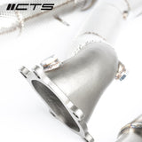 CTS Turbo® (12-19) Audi S6/S7/RS7 C7 4.0L 304SS 3" Catless Downpipe Set