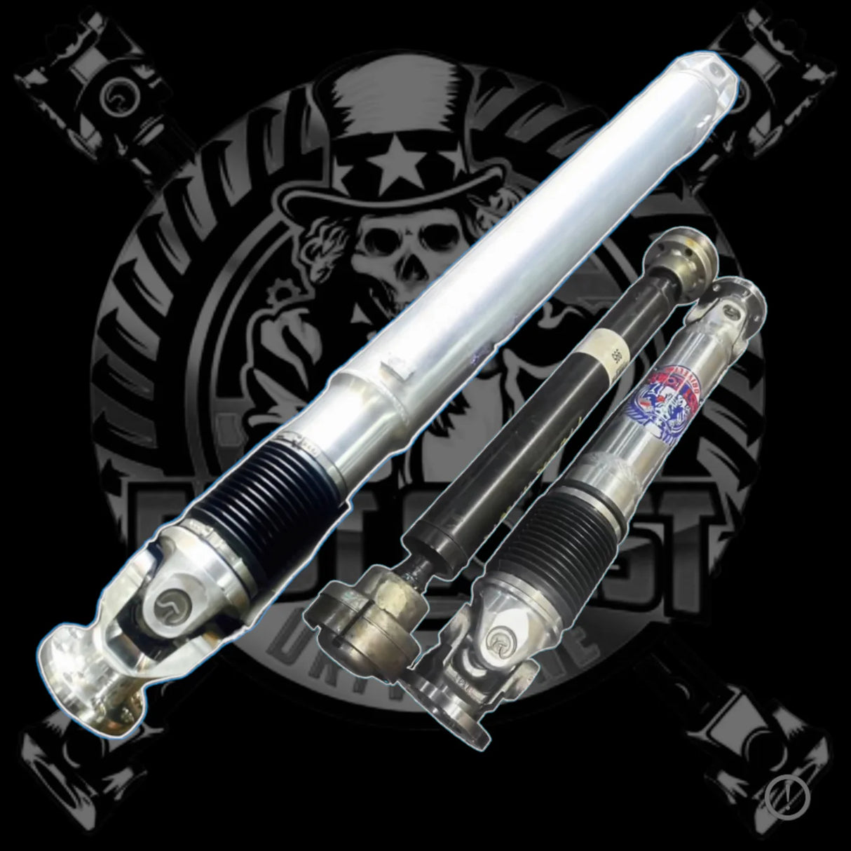 East Coast Driveline® Durango SRT Hellcat Front/Rear Upgraded Driveshafts