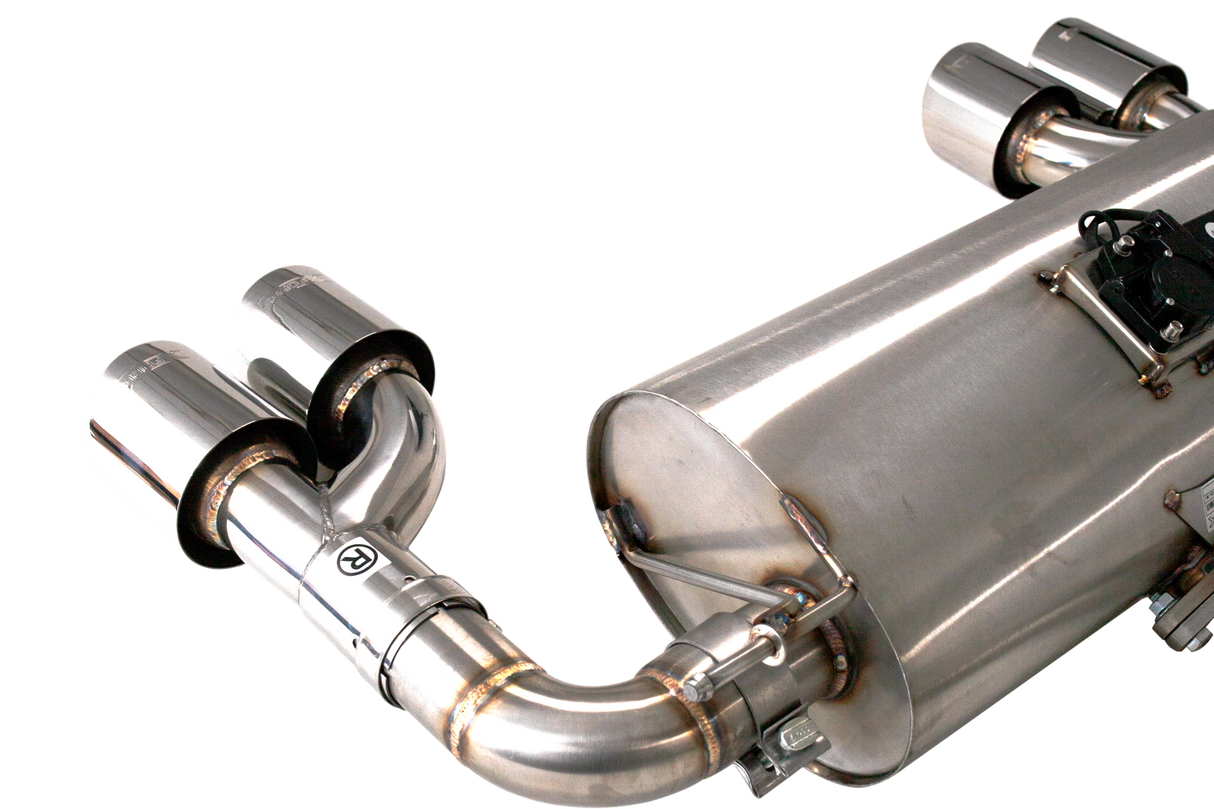 XForce (16-21) BMW M2 F87 Varex Valved 304SS 3" Cat-Back Exhaust with Quad 4" OD Tips