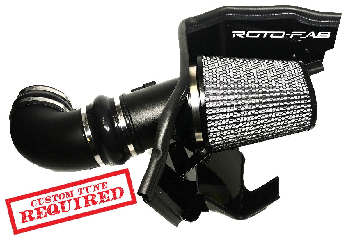 Roto-Fab® (16-24) Camaro SS/LT1 Whipple Supercharger Cold Air Intake With Dry Filter