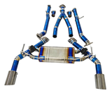Infiniti Q50/Q60 3.0L V37 VR30DT 3" Blue Titanium Cat-Back Exhaust