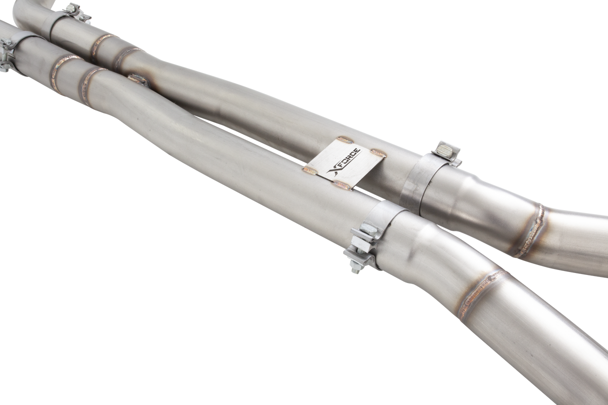 XForce Chevy SS/PontiacG8 Straight Pipe Centre Cat-Back Exhaust with Quad 4" OD Tips