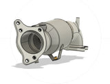 PLM® (22+) Honda Civic 1.5T 304SS 3" Catted Down Pipe Kit