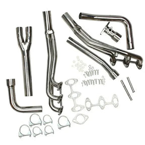 (88-95) Toyota 4Runner/Pickup 3.0L Long Tube Exhaust Headers with Catless Mid-Pipe