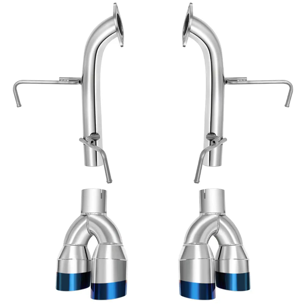 (15-21) Subaru WRX STI VA 3" Axle-Back Exhaust with Quad 4" Burnt Tips