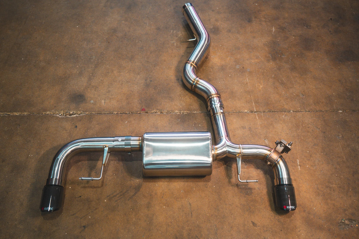 Valvetronic Designs® BMW 330i/430i G20/G22 Valved Axle-Back Exhaust with 4" OD Tips
