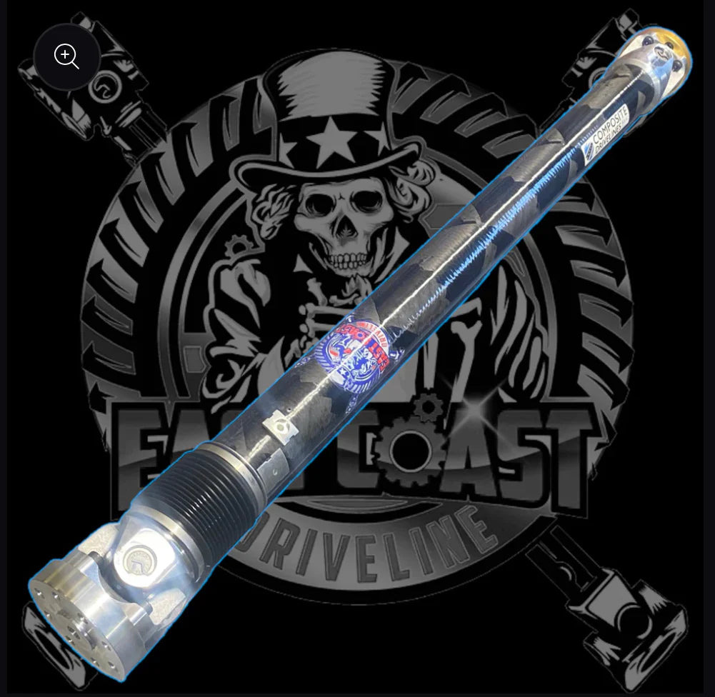 East Coast Driveline® BMW M3 E30/E36/E46/E9x Custom Rear Driveshaft
