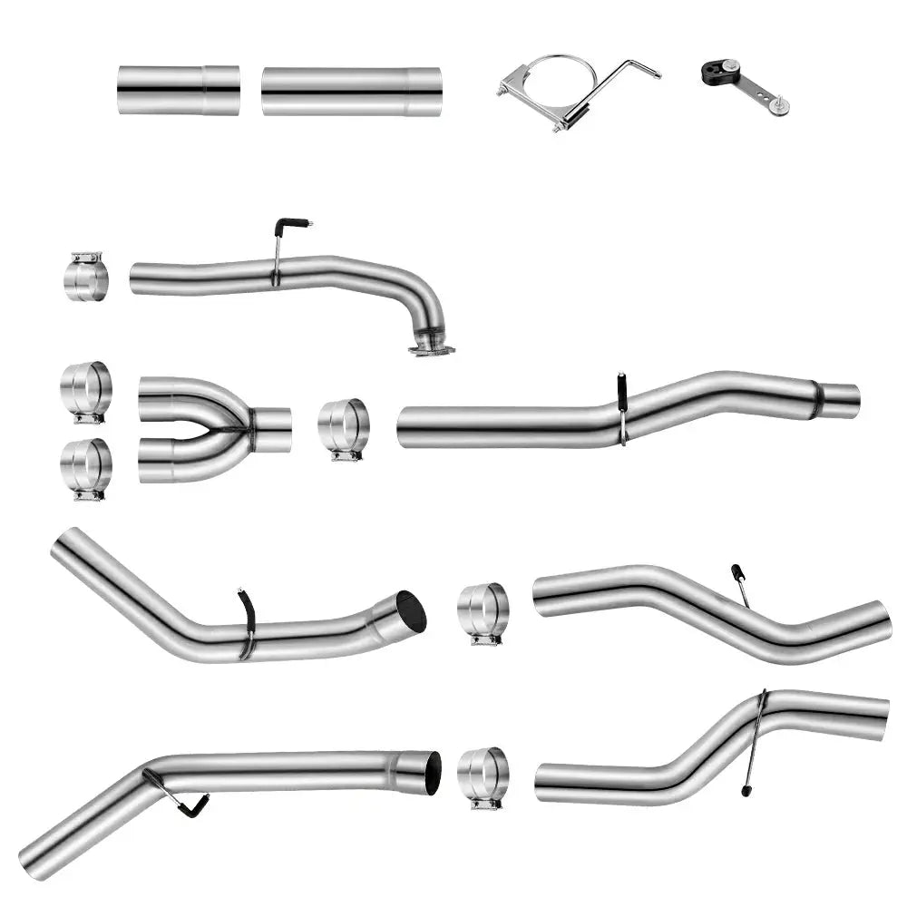 (17-19) Silverado/Sierra L5P 6.6L Duramax 5" 409SS DPF-Back Exhaust
