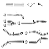 (17-19) Silverado/Sierra L5P 6.6L Duramax 5" 409SS DPF-Back Exhaust