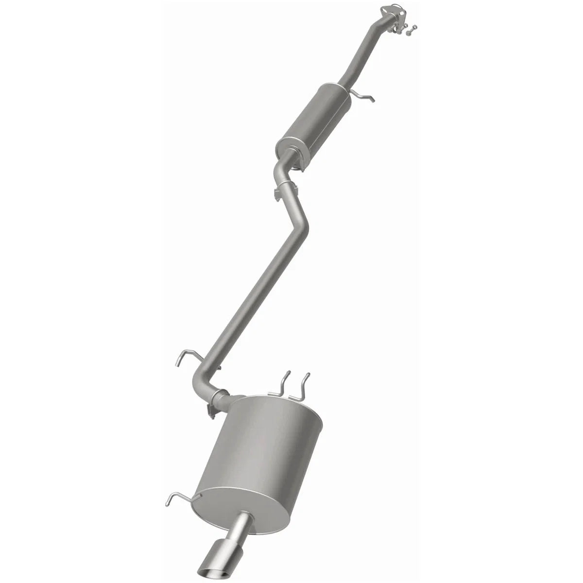 2008-2012 Honda Accord 2.4L i4 304SS Cat-Back Exhaust Single Tip