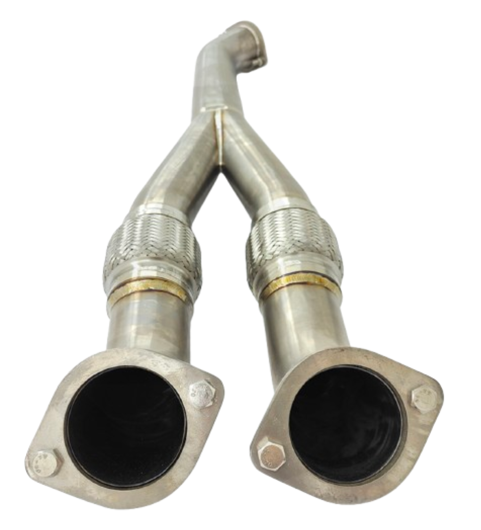 09-24 Nissan GT-R R35 VR38DETT Titanium Catless Exhaust Mid-Pipe