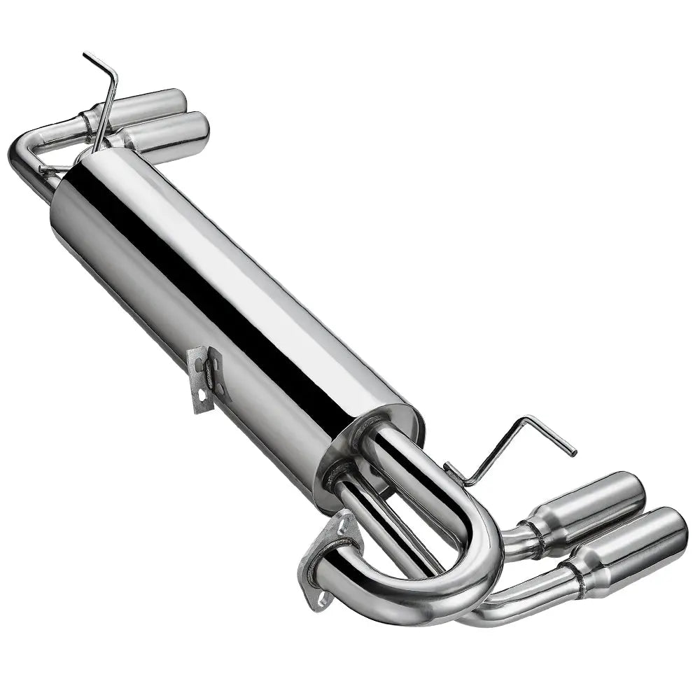 Flashark® (85-89) Toyota MR2 4A-GE 2" Axle-Back Exhaust with Quad 3.5" OD Tips