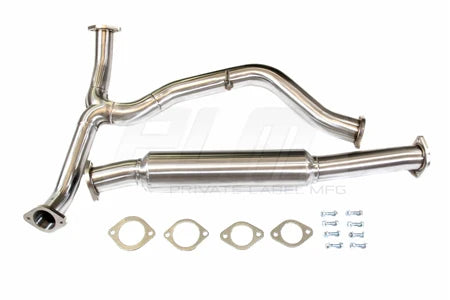 PLM® (15-21) Subaru WRX STI 304SS 3" Resonated Mid-Pipe Kit