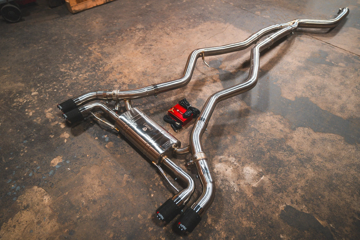Valvetronic Designs® BMW M240i G42 Valved Sport Cat-Back Exhaust with 4" OD Tips