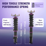 (00-07) Subaru Impreza WRX/STI EJ20/EJ25 Adjustable Coilover Kit