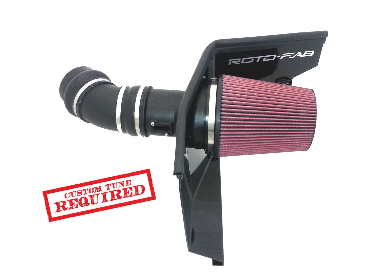 Roto-Fab® (10-15) Camaro SS E-Force Supercharger Cold Air Intake with Oiled Filter