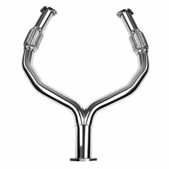 08-16 Nissan 370Z/Infiniti G37 VQ37VHR 2.5" Catless Exhaust Y-Pipe

