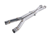 Kingman Speed® (12-13) Corvette Z06/ZR1 LS7/LS9 304SS 2.5" Catless Exhaust X-Pipe