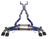 19-25 BMW M8 F91/F92/F93 4.4L S63B44 Titanium Cat-Back Exhaust 