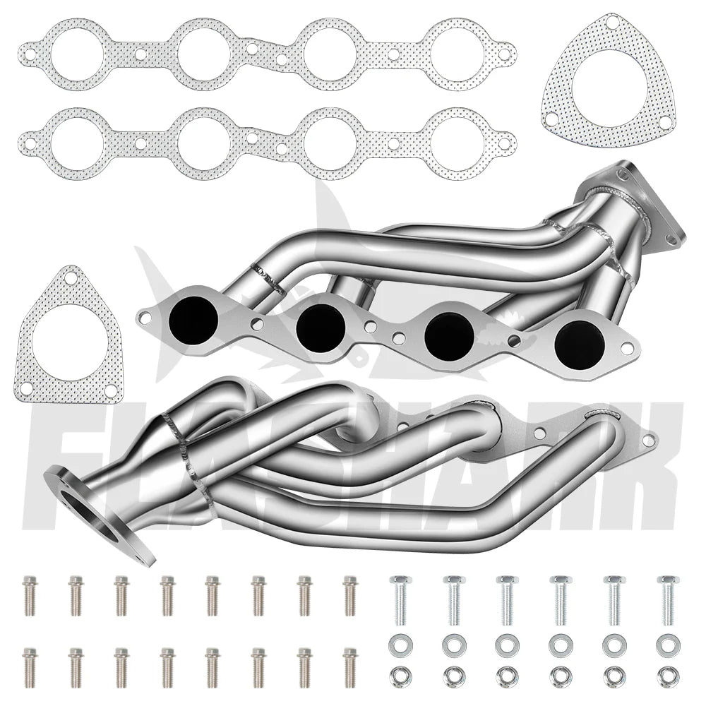 Silverado/Sierra/Tahoe/Yukon 4.8L/5.3L Short Tube Exhaust Headers
