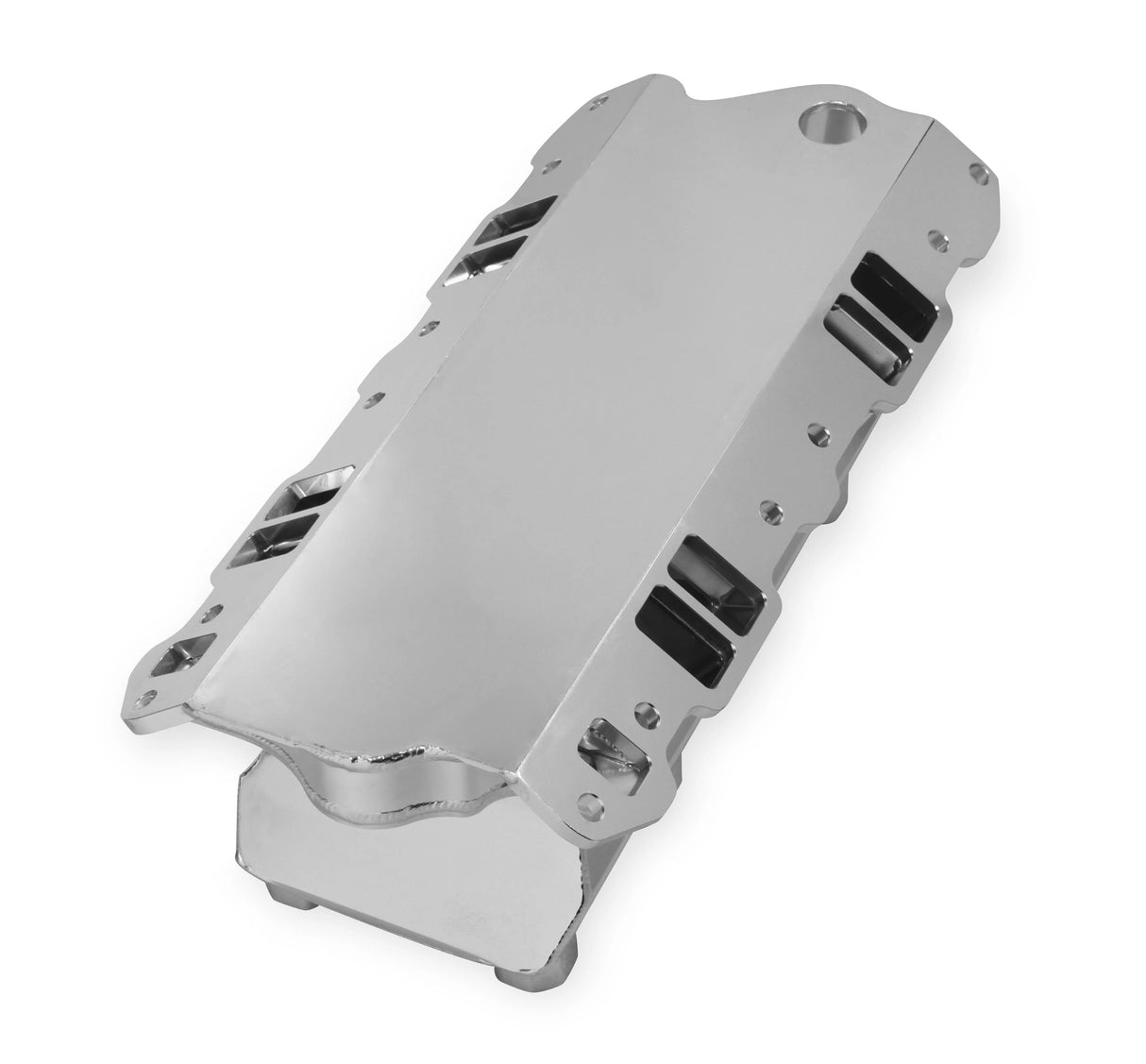 Holley® #825071 Small Block Chevy Dual Quad Single Plane Sniper Sheet Metal Fabricated Intake Manifold