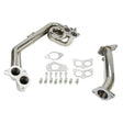08-17 Subaru Impreza WRX/STI EJ25 Long Tube Exhaust Header with Catless Mid-Pipes