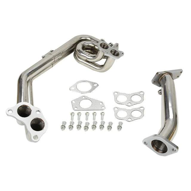 08-17 Subaru Impreza WRX/STI EJ25 Long Tube Exhaust Header with Catless Mid-Pipes
