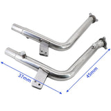 00-04 Porsche Boxster 986 2.7L/3.2L Catless Exhaust Down Pipes