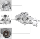 Kingman Speed® (11-19) Ford Mustang/F-150 3.5L/3.7L Water Pump (3-Bolt Flange)