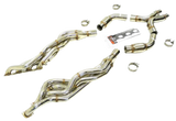 Ford Mustang GT500 5.4L/5.8L 4V 1-7/8 Long Tube Exhaust Headers with Catted X-Pipe
