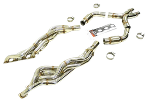 Ford Mustang GT500 5.4L/5.8L 4V 1-7/8 Long Tube Exhaust Headers with Catted X-Pipe