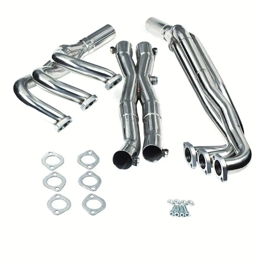 88-93 BMW 320i/323i/325i E30 Long Tube Headers w/ Catless X-Pipe