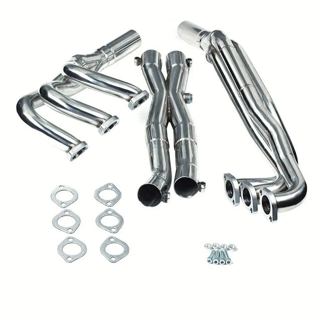 88-93 BMW 320i/323i/325i E30 Long Tube Headers w/ Catless X-Pipe