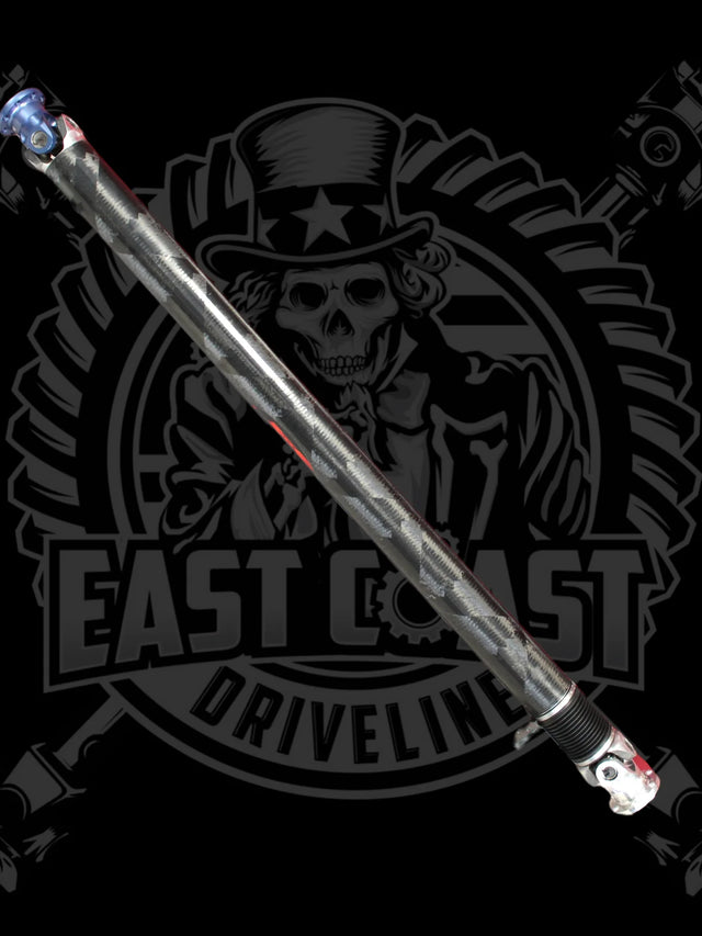East Coast Driveline® Challenger SRT Hellcat Carbon Fiber 1-Piece Driveshaft (1200 HP)
