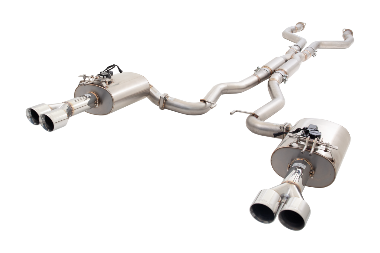 XForce Chevrolet PPV Caprice V8 304SS 3" Varex Valved Cat-Back Exhaust wiith Quad 4" OD Tips
