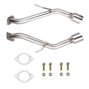 (14-24) Infiniti Q50 3" Axle-Back Exhaust with 4" OD Tips