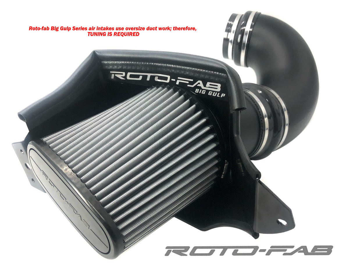 Roto-Fab® (15-19) Corvette Z06 Gulp Series Cold Air Intake with 5" Elbow & MAF Sensor Housing