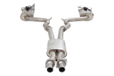 XForce (15-17) Mustang GT Fastback S550 304SS 3" Varex Valved Cat-Back Exhaust with 4" OD Tips