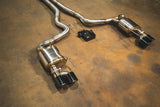 Valvetronic Designs® Ford Mustang GT S550 Valved Sport Cat-Back Exhaust with 4" OD Tips