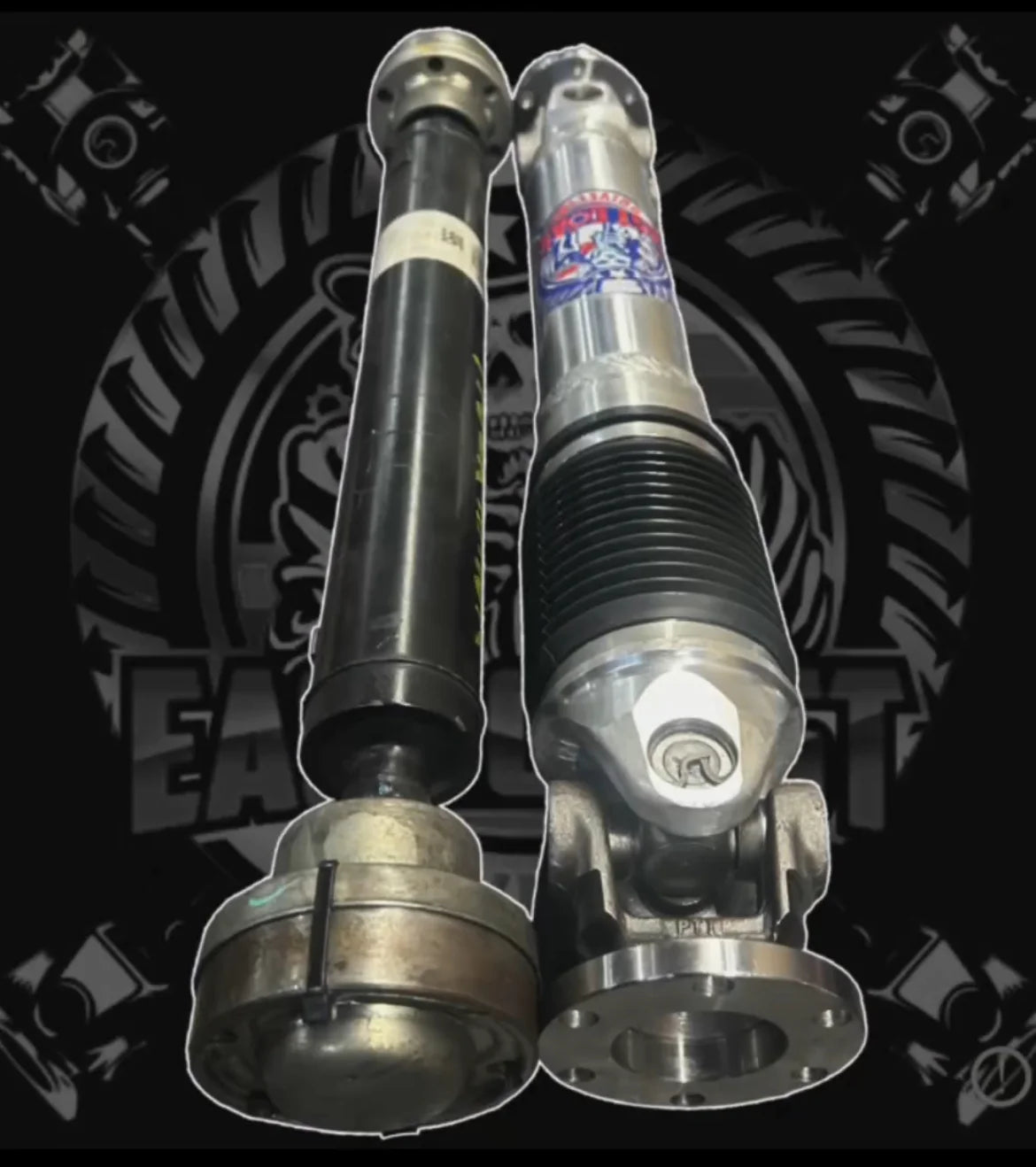 East Coast Driveline® Durango SRT Hellcat 3” Aluminum Front Driveshaft