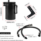 19+ Escalade/Silverado/Sierra/Tahoe/Yukon 5.3L/6.2L Oil Catch Can Kit