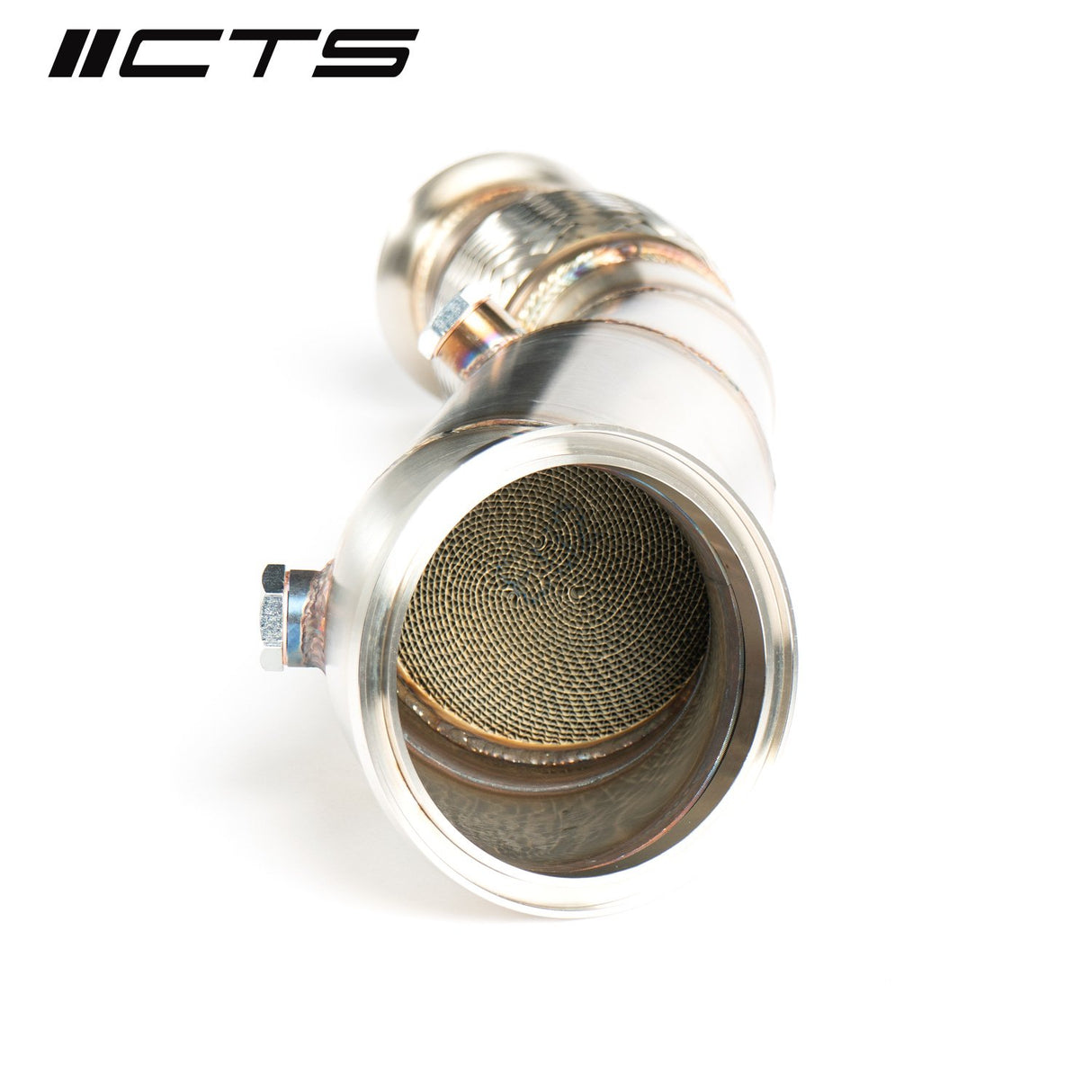 CTS Turbo® (16+) BMW/GR Supra B46B20 304S 3" 200 Cell Catted Down Pipe