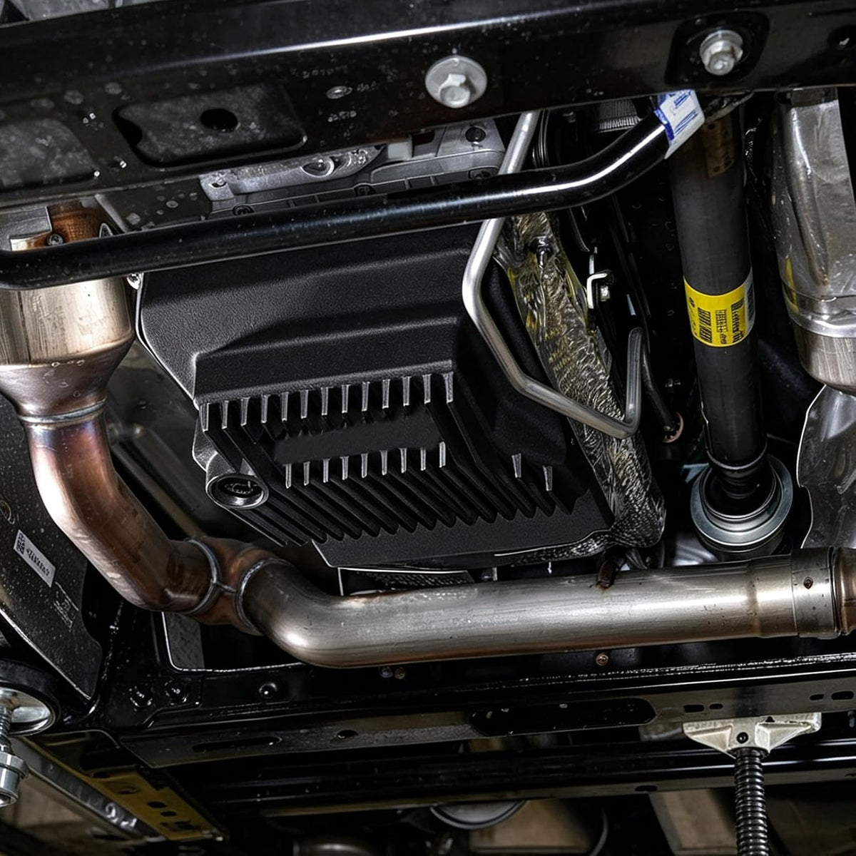 Kingman Speed® Ford Mustang/F-150 2.7L/3.5L/5.0L Heavy Duty Billet Oil Pan with Fins