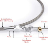 GM LS1/LS3/LS6/LS7 Throttle Accelerator Cable 4-Bolt Throttle Body