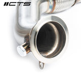 CTS Turbo® (14-19) BMW X5M/X6M F85/F86 304SS 3" Catless Exhaust Down Pipe Set