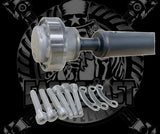 East Coast Driveline® (15-23) Challenger SRT 4" 2-Piece Aluminum Driveshaft with Upgraded Hanger