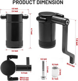 Dodge/Jeep/RAM 5.7L/6.4L HEMI Billet Oil Catch Can Kit (Z-Bracket)