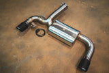 Valvetronic Designs® BMW F22/F30/F32/F36 F-Body Valved Sport Axle-Back Exhaust with 4" OD Tips