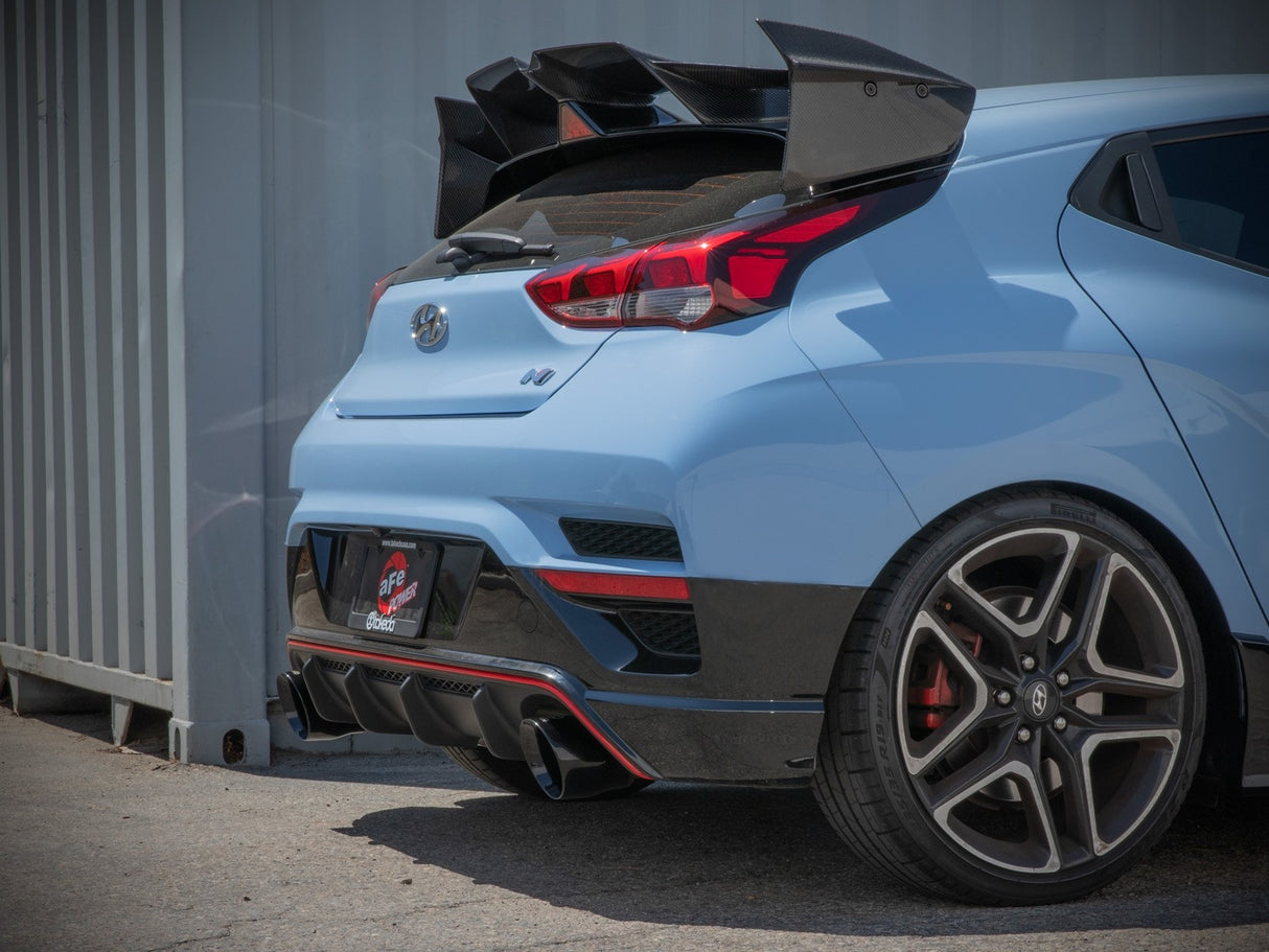 Takeda® (21-22) Hyundai Veloster N 304SS 3" Axle-Back Exhaust System