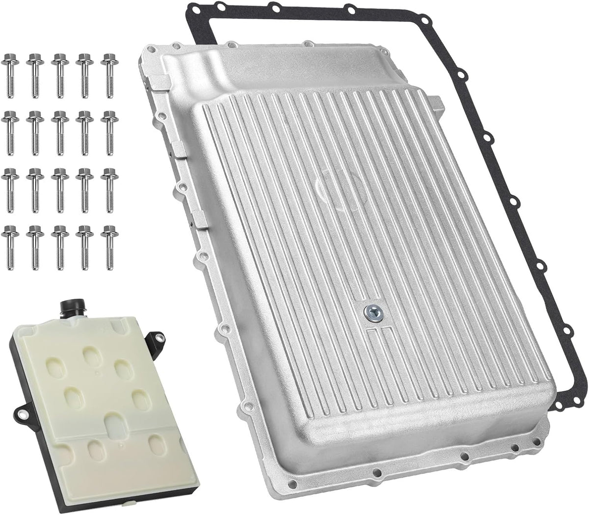 Kingman Speed® Ford Mustang/F-150 2.7L/3.5L/5.0L Aluminum Oil Pan with Gasket